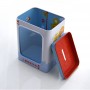 Kids Gift Packaging Box Metal Coin Bank Saving Tin Can Window Tin Box Manufacturer Supplier