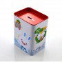 Kids Gift Packaging Box Metal Coin Bank Saving Tin Can Window Tin Box Manufacturer Supplier