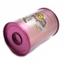 Cute Pretty Pink Coin Metal Coin Bank Tin Box for Children and Girls