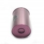 Cute pink coin bank tin can