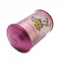Cute Pretty Pink Coin Metal Coin Bank Tin Box for Children and Girls