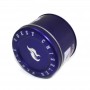 Decorative Tin Candle Jars 2oz 4oz Round Box Empty Candle Tins With Lid