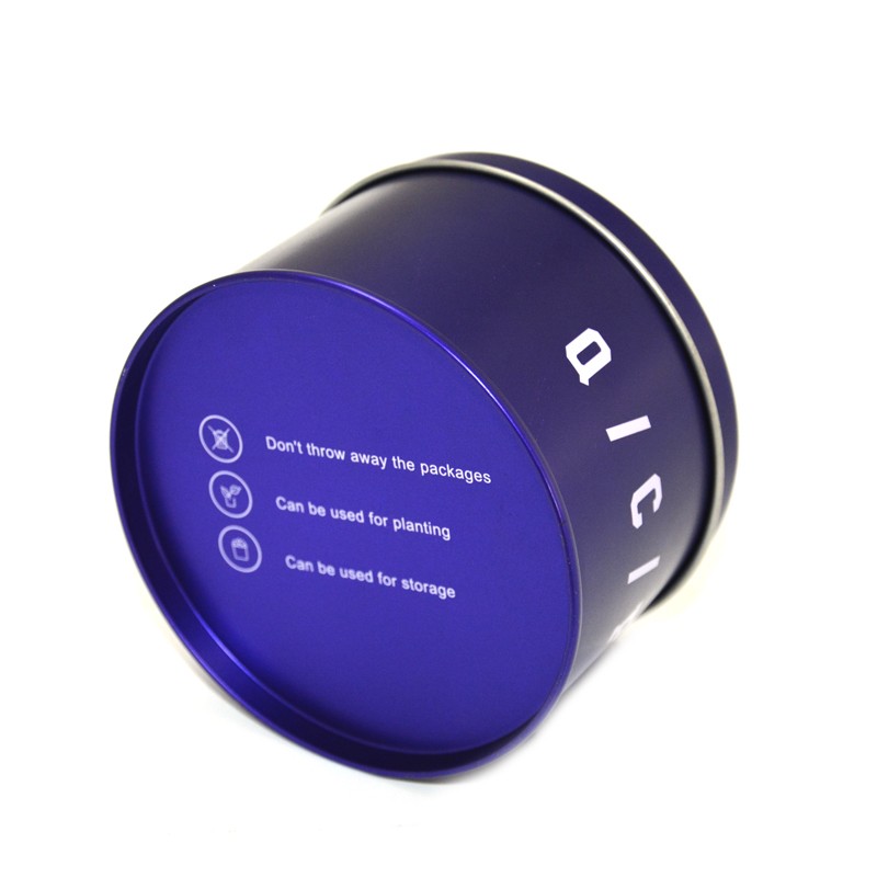 Decorative Tin Candle Jars 2oz 4oz Round Box Empty Candle Tins With...