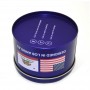 Decorative Tin Candle Jars 2oz 4oz Round Box Empty Candle Tins With Lid