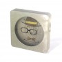 Custom Printed Square Biscuit Tin See Through Gift Tin Box