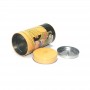 Bespoke Round Tea Tin Box With Double Lids Coffee Tin Can