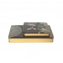 Custom Rectangle Food Chocolate Nuts Gift Tin Package Box Sets