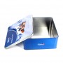 Bespoke Rectangle Cookie Waffle Food Gift Tin Package Box Sets