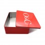 Wholesale Tin Box Custom Printed Christmas Holiday Large Chocolate Gift Package Box Metal