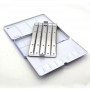 Portable 48 Pans Storage Artist Paint Case Tin Solid Watercolor