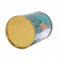 Round Cookie Sweets Gift Tin Package Can Messy Chocolate Tin Box
