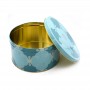 copy of Custom Printed Round Shape Tin Can Messy Chocolate Metal Package Nuts Food Tin Box