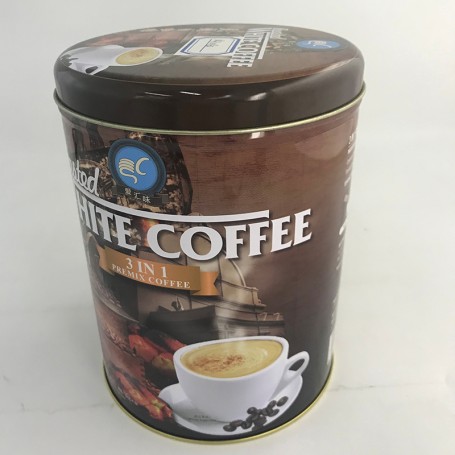 High quality round coffee tin can