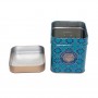 Home Storage Coffee Gift Packaging Box Metal Cans Small Square Tin Box Custom Tea Box Metal Manufacturer