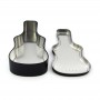 Guitar shape biscuit tin box