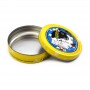 Bespoke Small Round Gummy Mint Tin Package Can Cosmetic Paste Tin Box