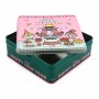 Custom printed cute 2021 new year gift candy biscuit tin box