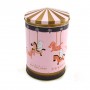 merry go round music tin box