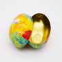 Bespoke Easter Egg Shape Candy Tin Box Chocolate Beans Gift Tin Can