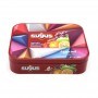 Custom Printed Rectangle Cookie Chocolate And Candy Tin Packaging Can