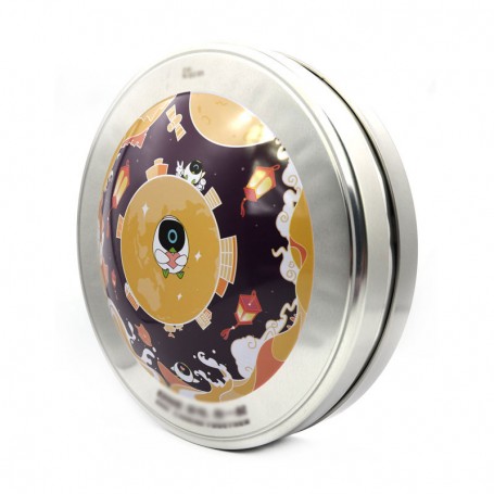 Bespoke Special Round Sweets Tin Package Case Gift Festival Tin Box