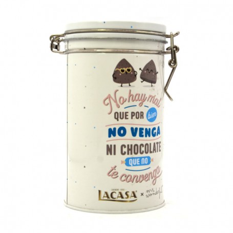 Custom Printed Round Cookie Coffee Chocolate Good Sealing Tin Box