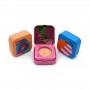 Custom Printed Small Square Cosmetics Gift Tin Package Can