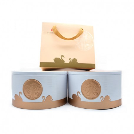 Bespoke Round Chocolate Sweets Gift Tin Package Can