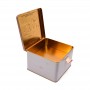 Bespoke Square 2021 Luxury Gift Packaging Metal Box Cookie Mooncake Tins