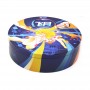 Big Round Chocolate Candy Food Metal Tin Package Case