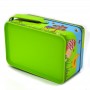Supplier of cartoon rectangular lunch tin boxes with handles