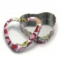 Wholesale Wedding Heart Shaped Chocolate Cake Candy Packaging Metal Gift Tin Box With PVC Window