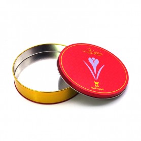 Custom Small Metal Ointment Container Round Balm Tin Box