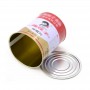 Round Welded Peanut /Soybean /Spicy Chili Paste Liquid Sealed Tin Cans