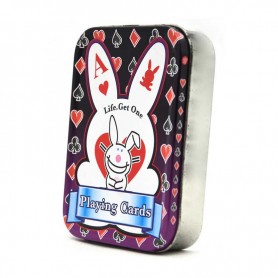 Wholesale small rectangular game card metal storage box