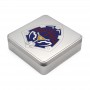 Factory Wholesales Square Chocolate Pastry Tin Can Gift Metal Tin Box