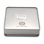 Factory Wholesales Square Chocolate Pastry Tin Can Gift Metal Tin Box