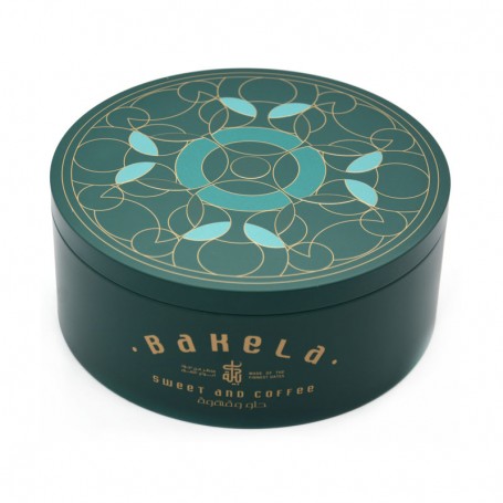 Custom Printed Round Cookie Chocolate Tin Box Pastry Metal Package Can