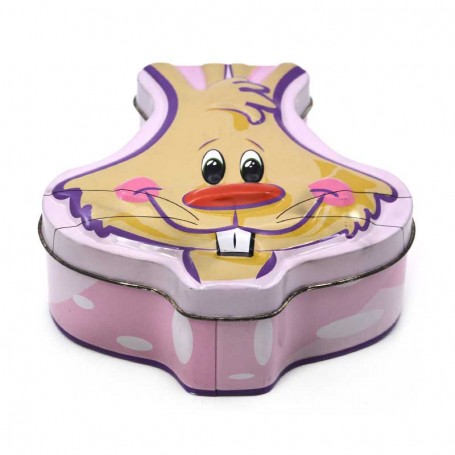 Wholesale classic cartoon metal storage box candy gift tin box