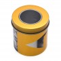Small Round Gift Tin Package Can See Through PVC Window Tin Box