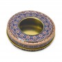 Hot Selling Empty Saffron Packaging PVC Window Metal Tin Box