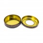 Hot Selling Empty Saffron Packaging PVC Window Metal Tin Box