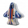 Wholesale airplane shape candy tin box metal storage box