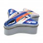Wholesale airplane shape candy tin box metal storage box