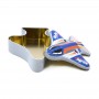 Wholesale airplane shape candy tin box metal storage box