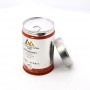 Round Tea Tin Cans has Reusability Tea Coffee Powder Beans