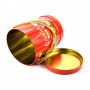 Biscuit packaging drum tin box supplier