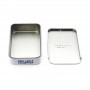 Custom Printed Small Rectangle Candy Mint Tin Can Gift Slide Tin Box