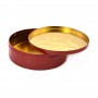 Bespoke Round Cookie Food Tin Can Festival Gift Tin Package Box