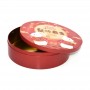 Bespoke Round Cookie Food Tin Can Festival Gift Tin Package Box